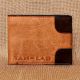 Handcrafted Camel Dark Chocolate Wallet Leather Graceful
